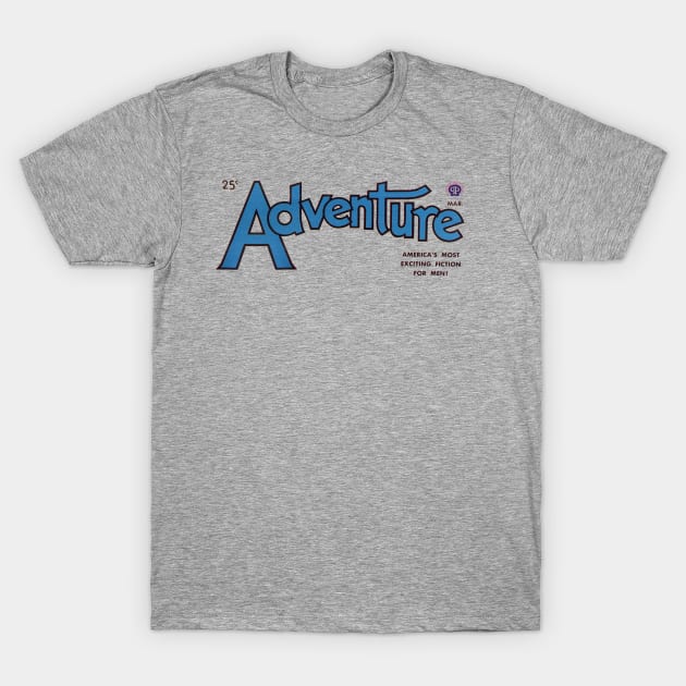 Adventure Magazine T-Shirt by MindsparkCreative